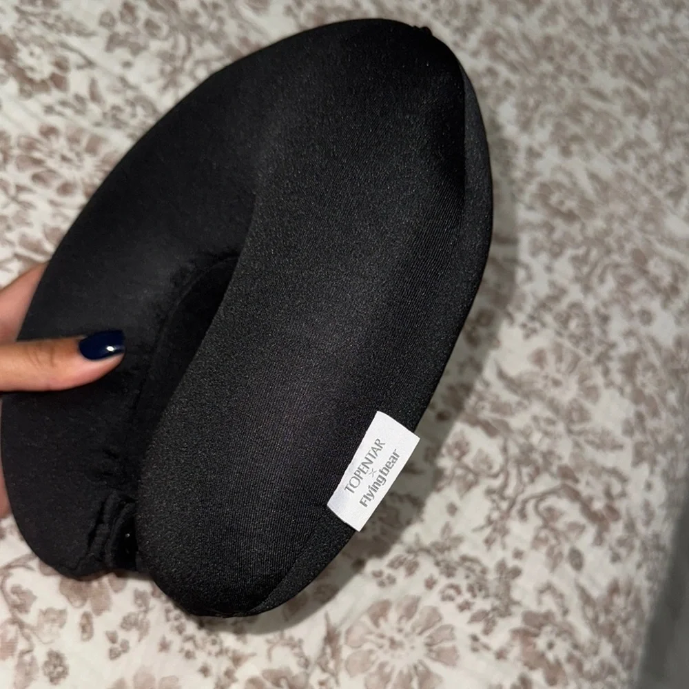 Plush Penguin Bird Toy/ converts to travel pillow- Black and White
